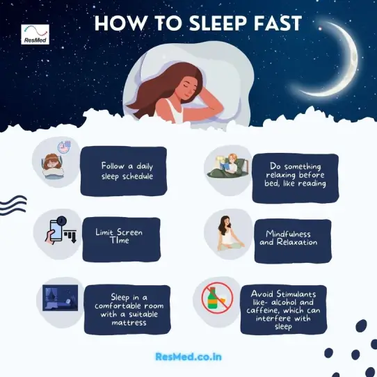 How to sleep fast